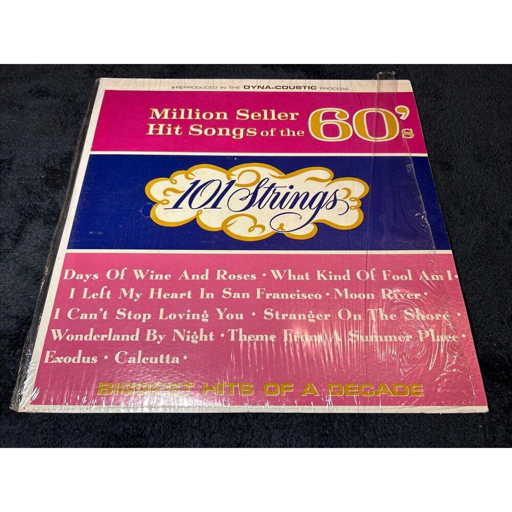 101 STRINGS MILLION SELLER HIT SONGS OF THE 60'S VINYL LP Somerset